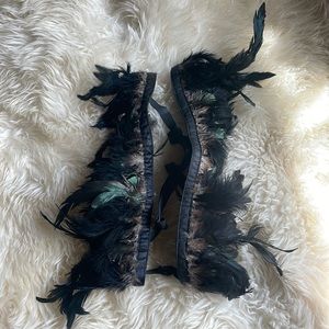 Festival Feather Top - Harness